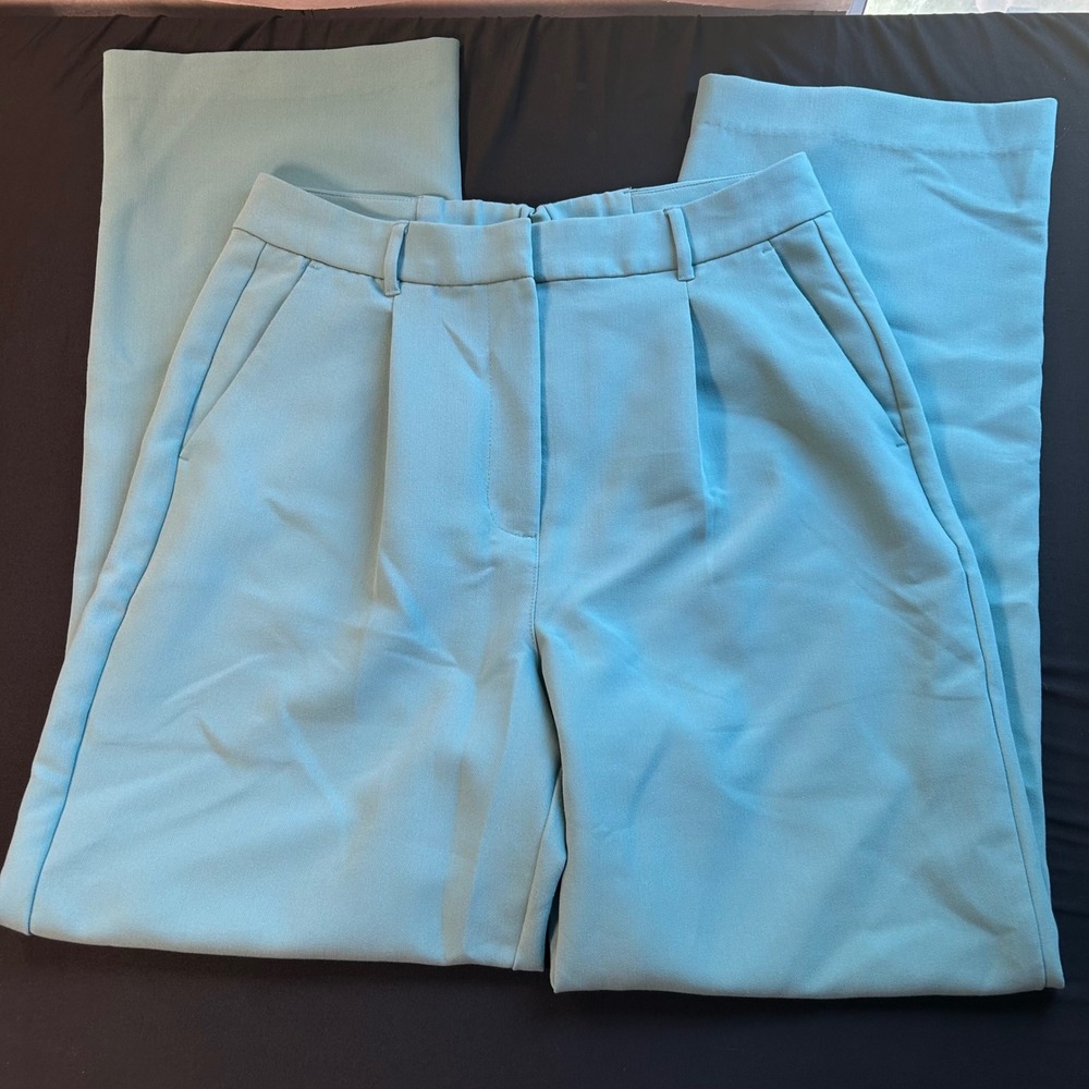 Old Navy sage green dress Pleated Tailored Trousers- tall